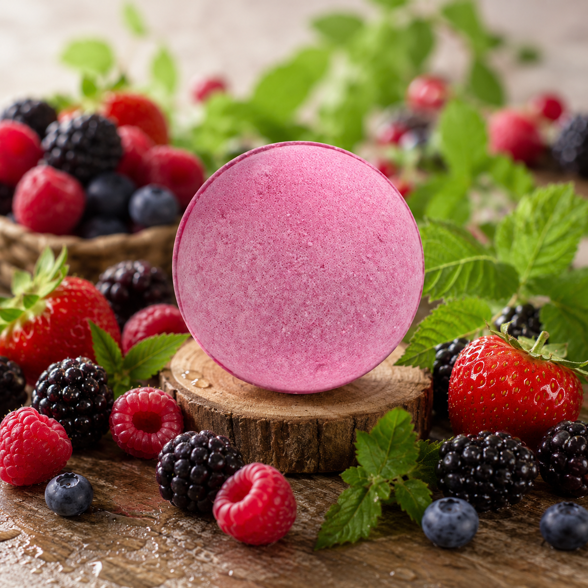 Boule de bain "FRUIT DES BOIS"