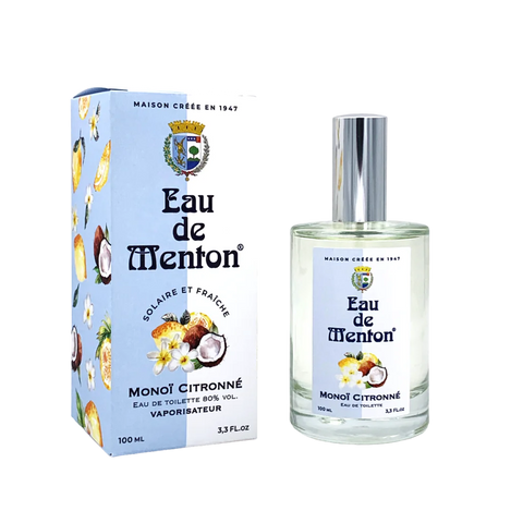 Eau de toilette Monoi Citronnée Prestige de Menton