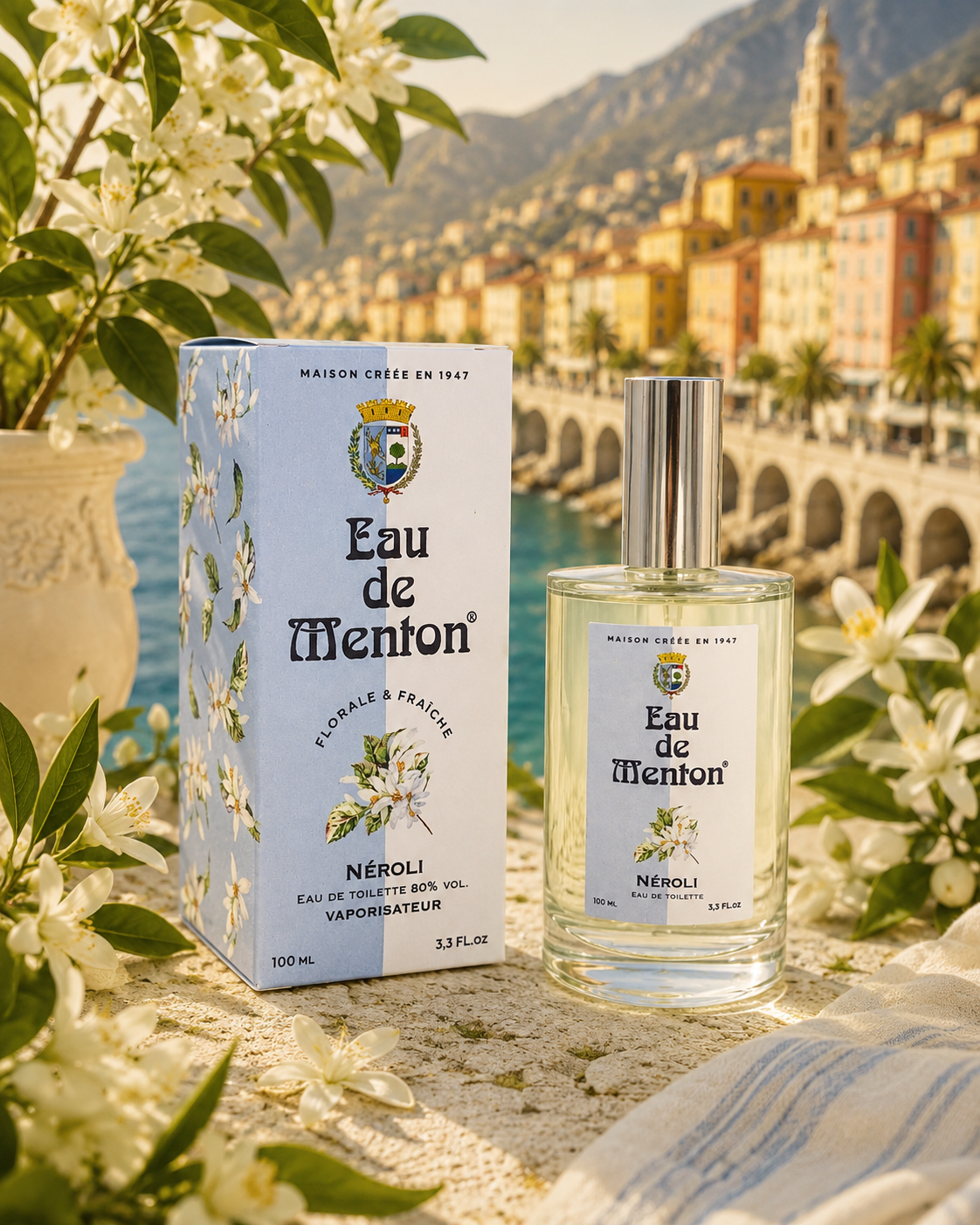 Eau de toilette Néroli Prestige de Menton