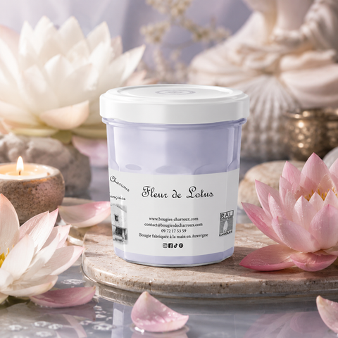 Bougie parfumée FLEUR DE LOTUS