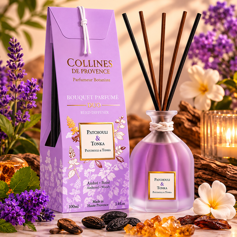 Diffuseur d’Ambiance à bâtonnets Fève&Tonka