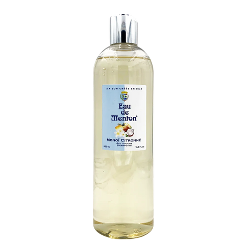 Eau de Menton Monoï Citronné – Gel Douche/Shampoing