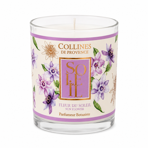 Bougie Parfumée Fleur du Soleil "série limitée"