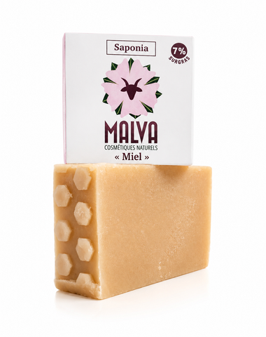 Savon au lait de chèvre miel