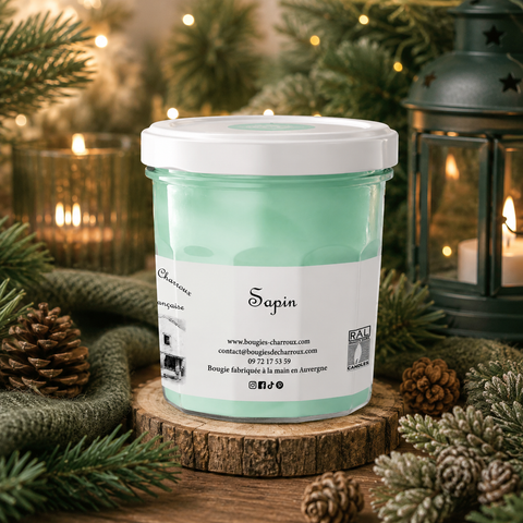 Bougie parfumée SAPIN