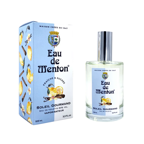 Eau de toilette Soleil Gourmand Prestige de Menton