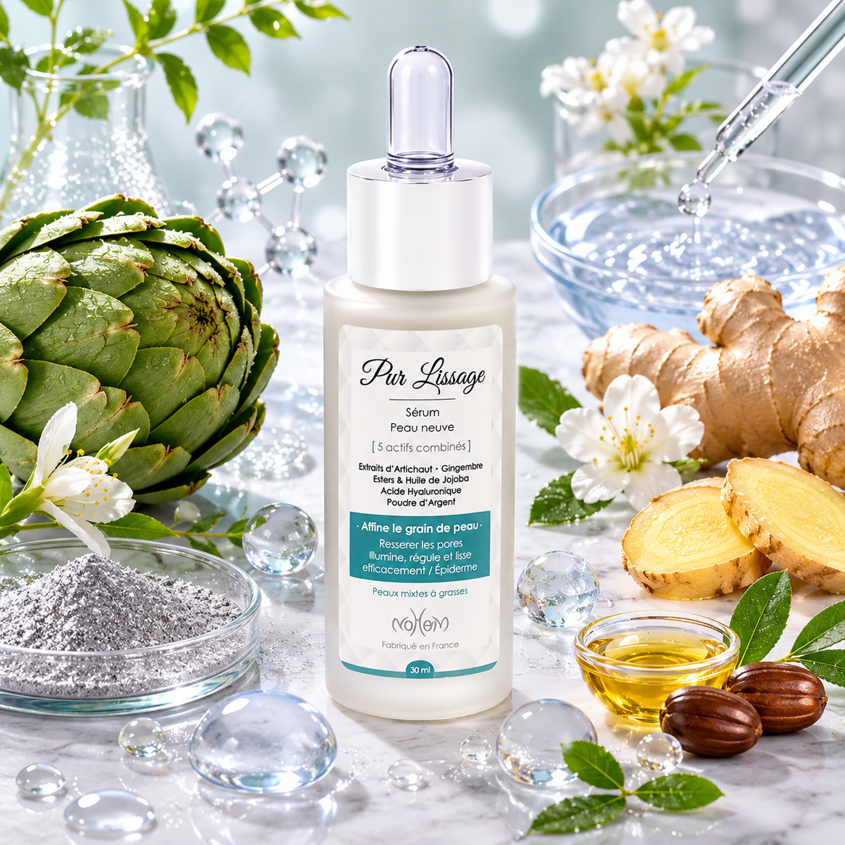 SÉRUM PUR LISSAGE