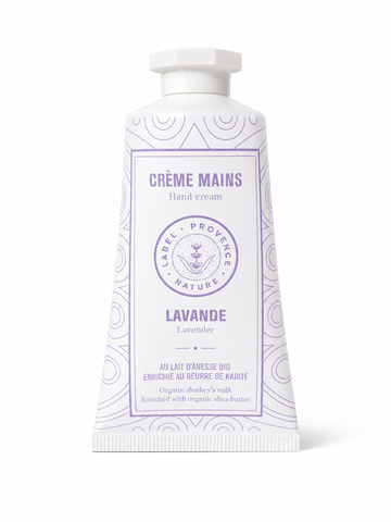 Crème mains au lait d'ânesse Bio et Lavande