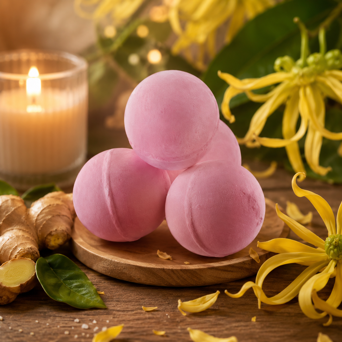 Boule de bain Gingembre/Ylang Ylang