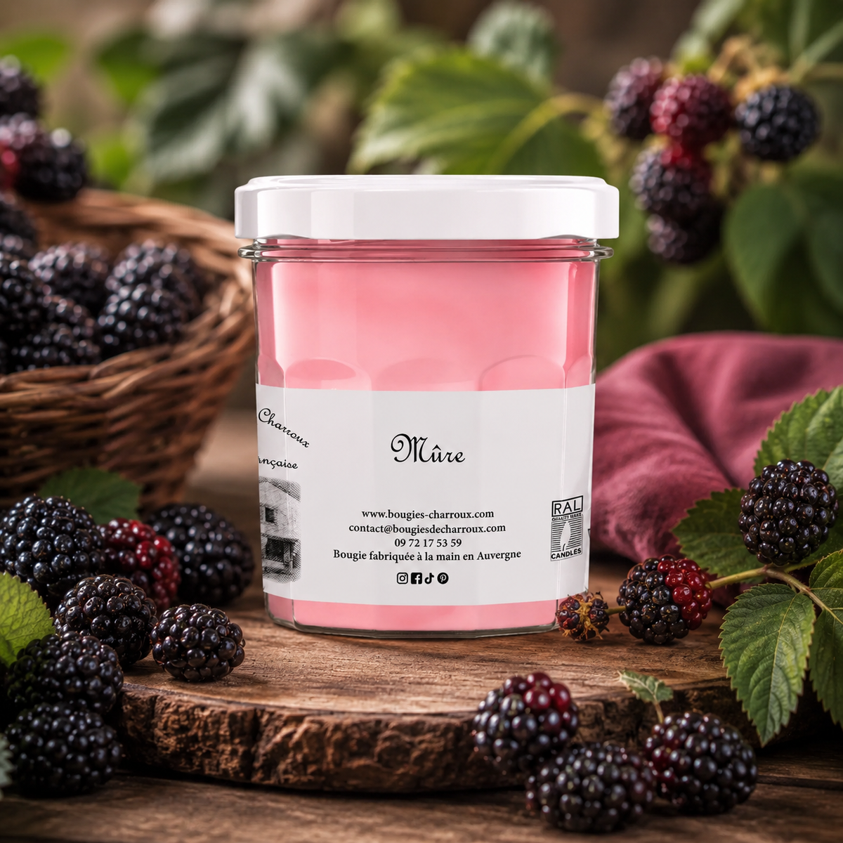 Bougie parfumée MÛRE