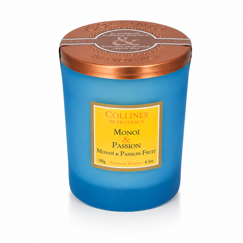 Bougie Parfumée Monoï & Passion Coulée à la main