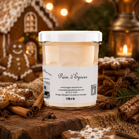Bougie parfumée PAIN D'ÉPICES