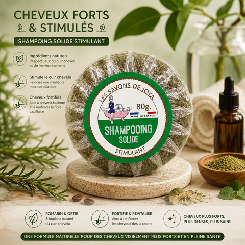 Shampoing solide Stimulant