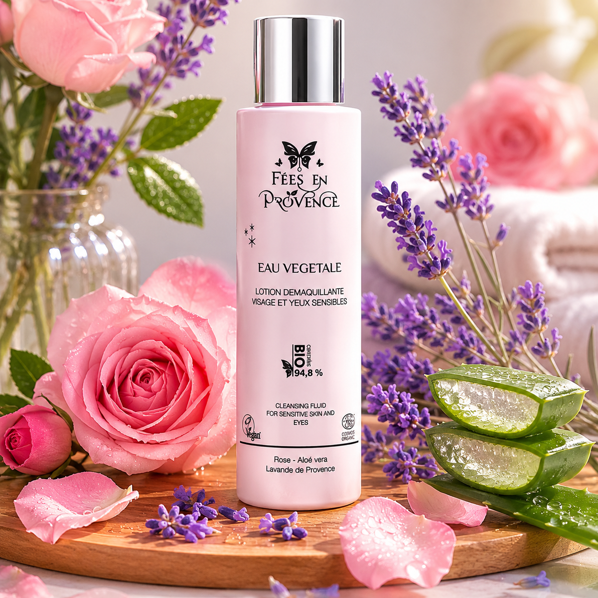 Eau végétale – Démaquillant visage et yeux sensibles – 150ml