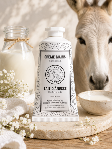 Crème mains au lait d'ânesse Bio
