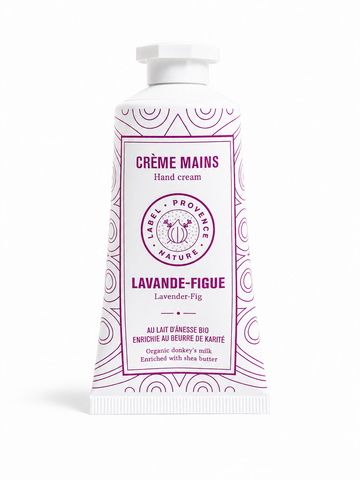 Crème mains au lait d'ânesse Bio et Vigne-Rouge