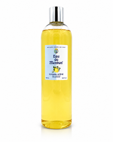 Eau de Menton Citron d’Eté – Gel Douche/Shampoing