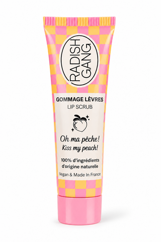 KISS MY PEACH Gommage lèvres à la pêche