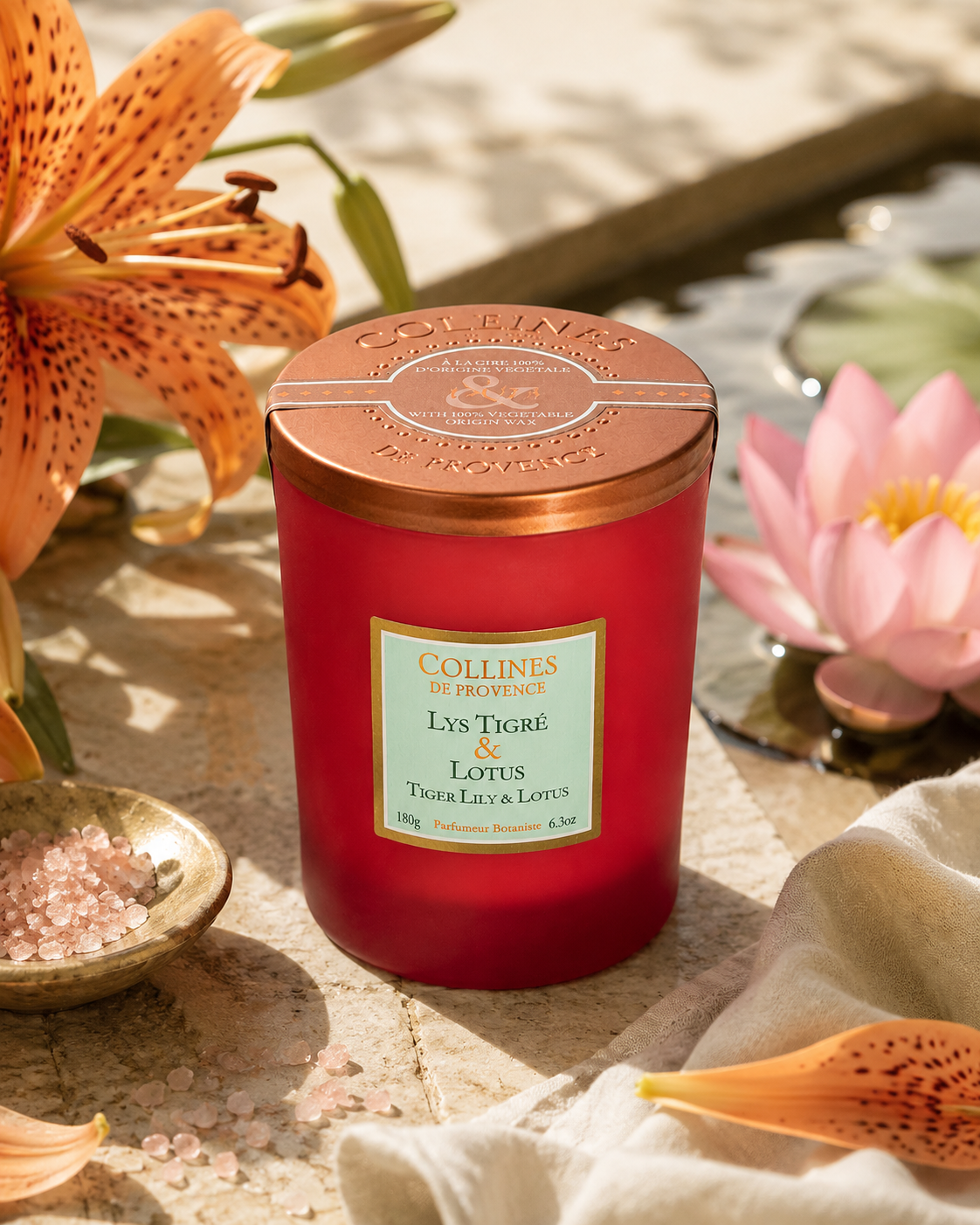 Bougie Parfumée Lys Tigré & Lotus