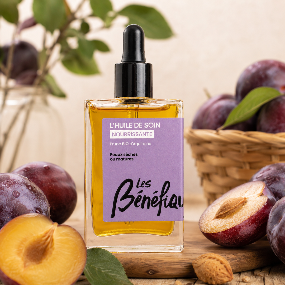 L'huile de prune anti-âge
