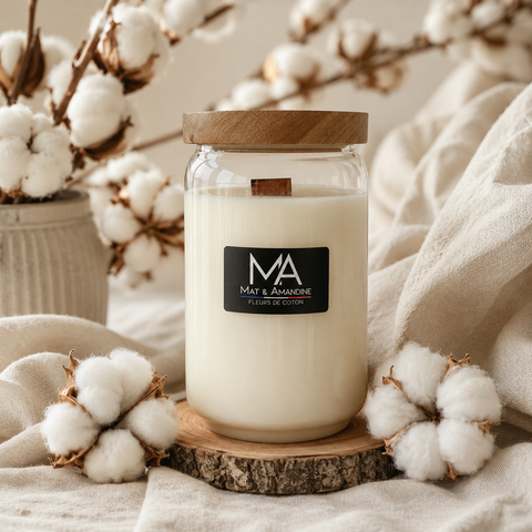 FLEURS DE COTON – GRANDE JARRE