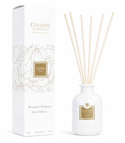 Diffuseur d’Ambiance à bâtonnets  "Coton"