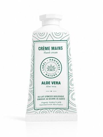 Crème mains au lait d'ânesse Bio et Aloe Vera
