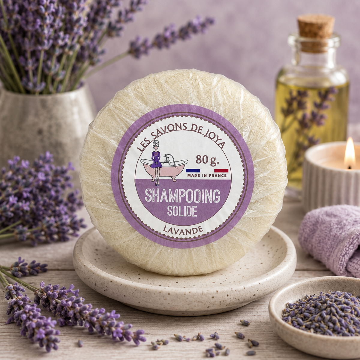 Shampoing - Huile essentielle de Lavande
