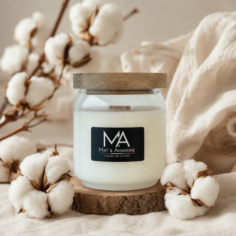 FLEURS DE COTON – MOYENNE JARRE