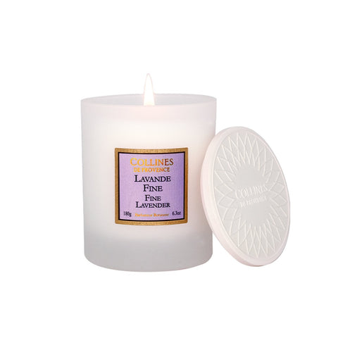 Bougie Parfumée Lavande Fine Coulée à la main