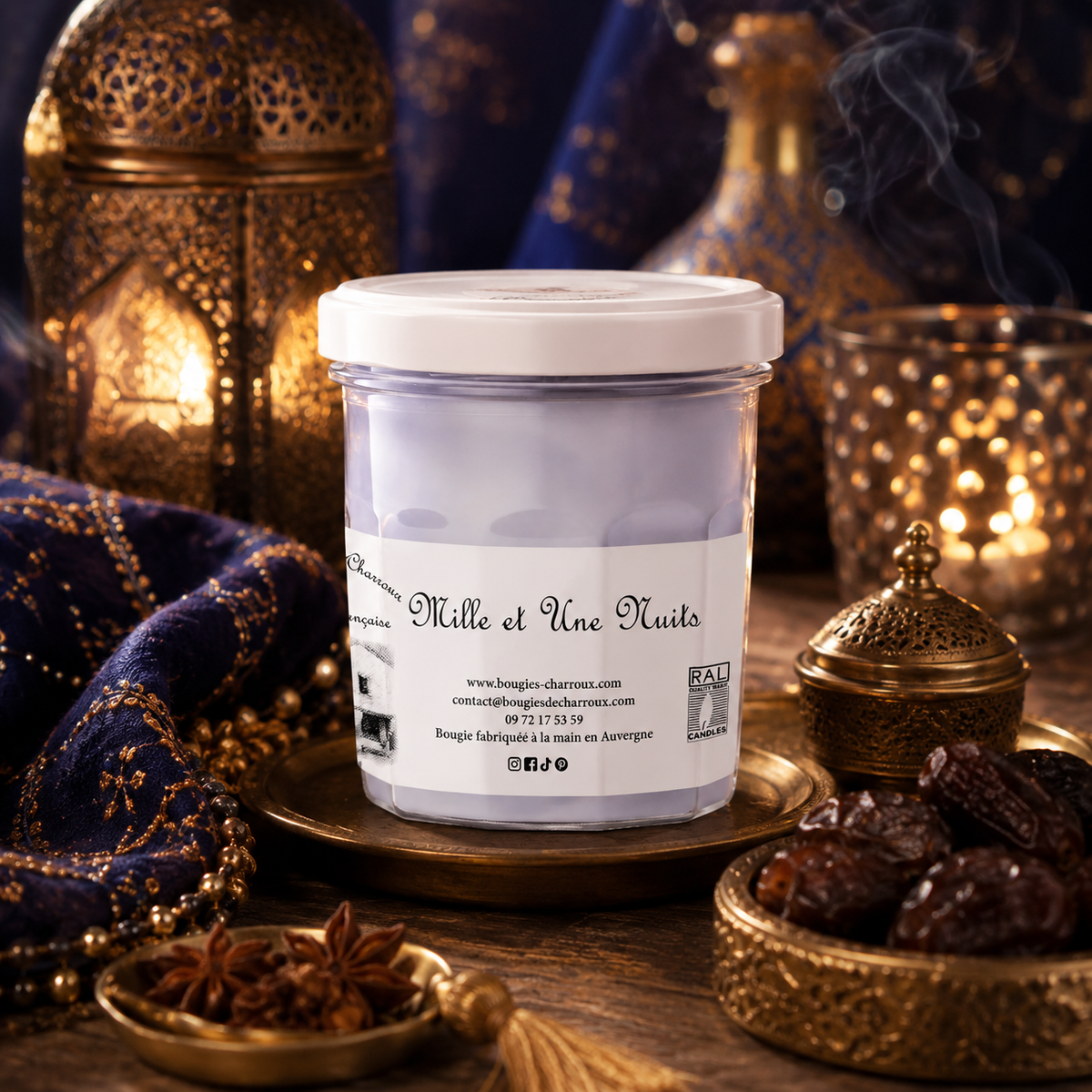 Bougie parfumée Milles et une nuits