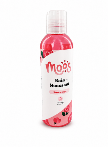 Bain moussant "rose rouge"
