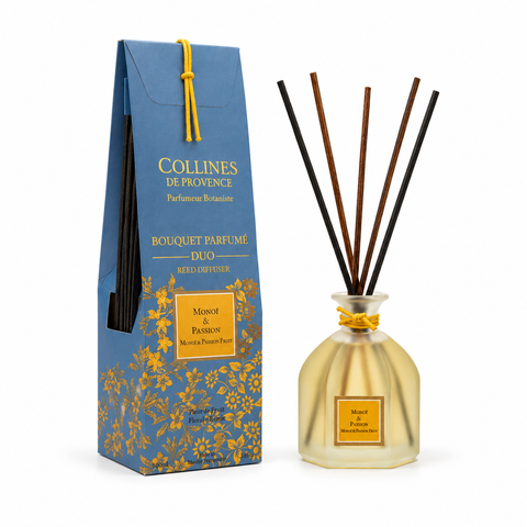 Diffuseur d’Ambiance à bâtonnets "Monoï &Passion"