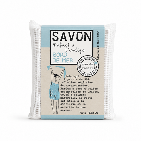 SAVONNETTE PARFUMÉE COLORÉE BORD DE MER