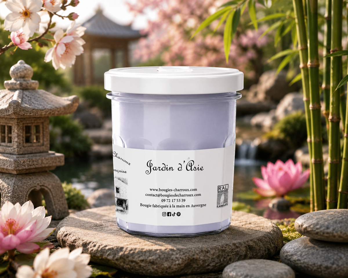 Bougie parfumée JARDIN D'ASIE