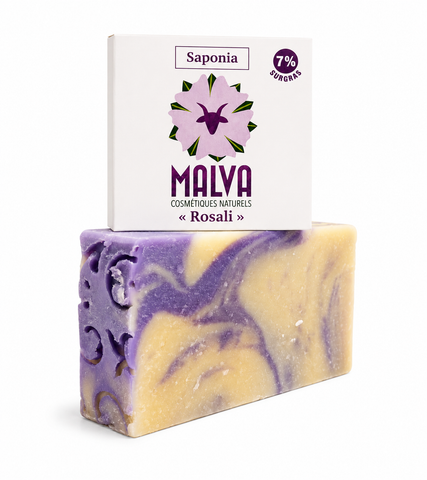 SAVON AU LAIT DE CHEVRE ROSALI (L'UNITE) 100GR