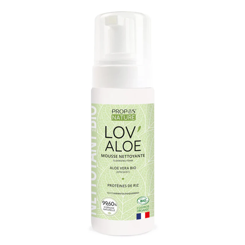 Mousse nettoyante Lov'Aloe