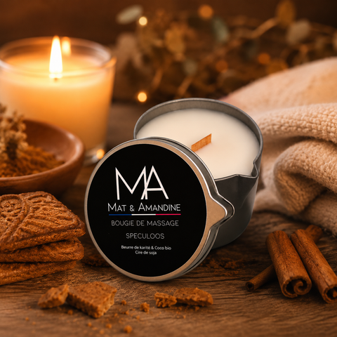SPECULOOS – BOUGIE DE MASSAGE