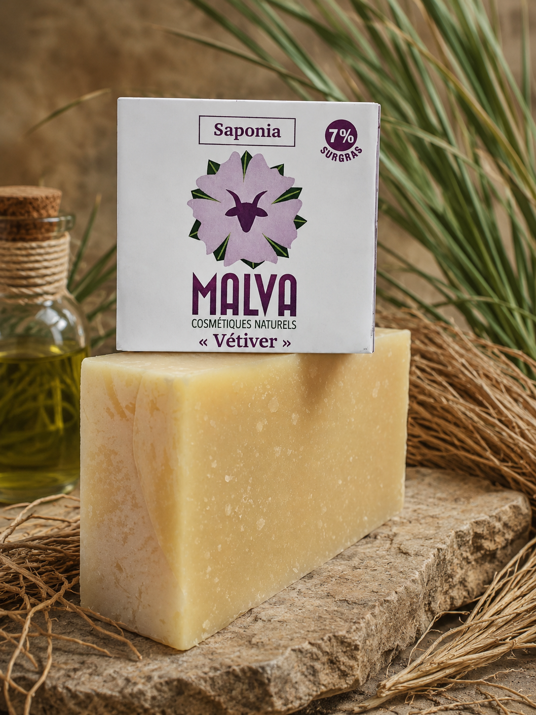 SAVON AU LAIT DE CHEVRE VETIVER 100GR
