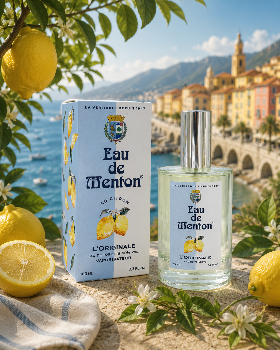 Eau de toilette L'original Prestige de Menton