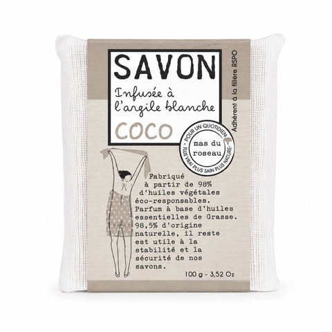 SAVONNETTE PARFUMEE COLOREE COCO