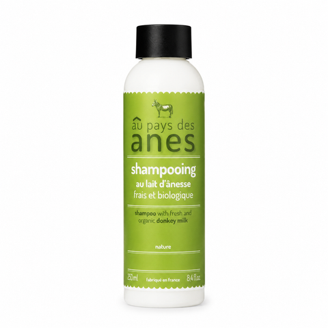 Shampooing au lait d'ânesse frais et biologique 250 ml