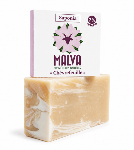 SAVON AU LAIT DE CHEVRE CHEVREFEUILLE (L'UNITÉ) 100GR