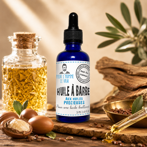 Huile à barbe