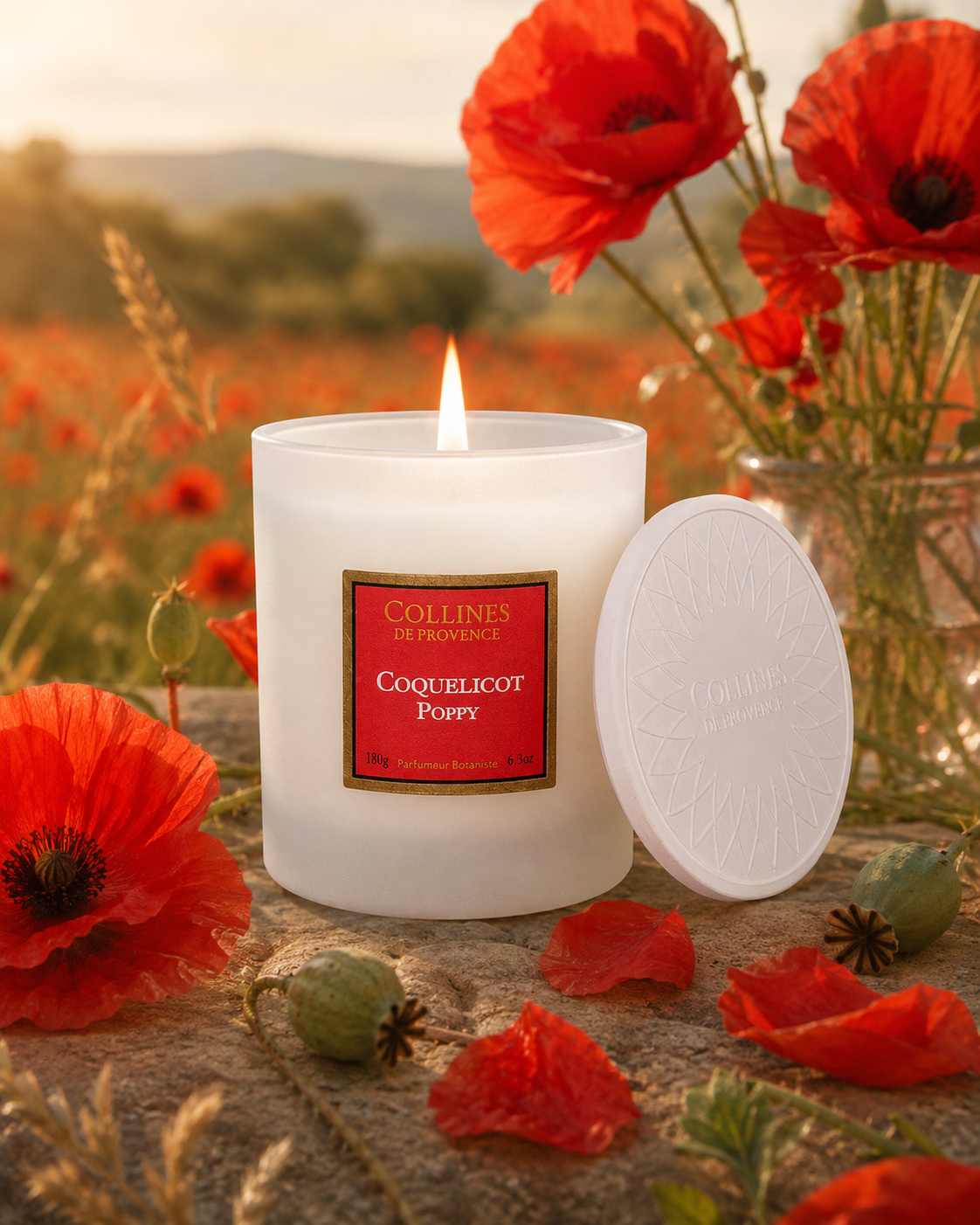 Bougie Parfumée Coquelicot