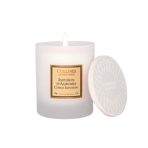 Bougie Parfumée Infusion d'Agrumes Coulée à la main