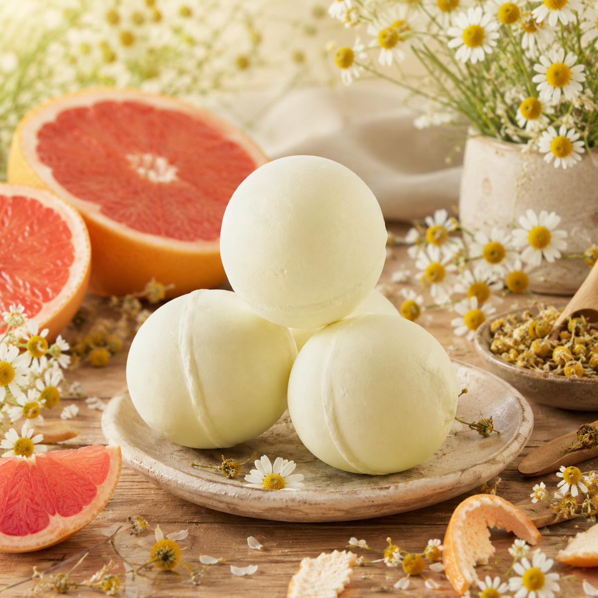 Boule de bain Camomille/Pamplemousse