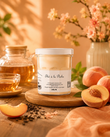 Bougie parfumée THÉ À LA PÊCHE