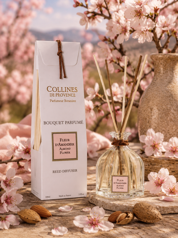 Diffuseur d’Ambiance à bâtonnets FLEUR D'AMANDIER