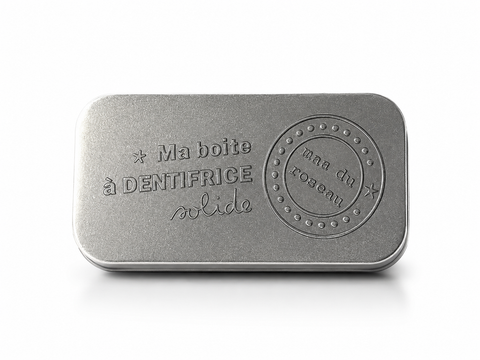 Boite de transport pour dentifrice